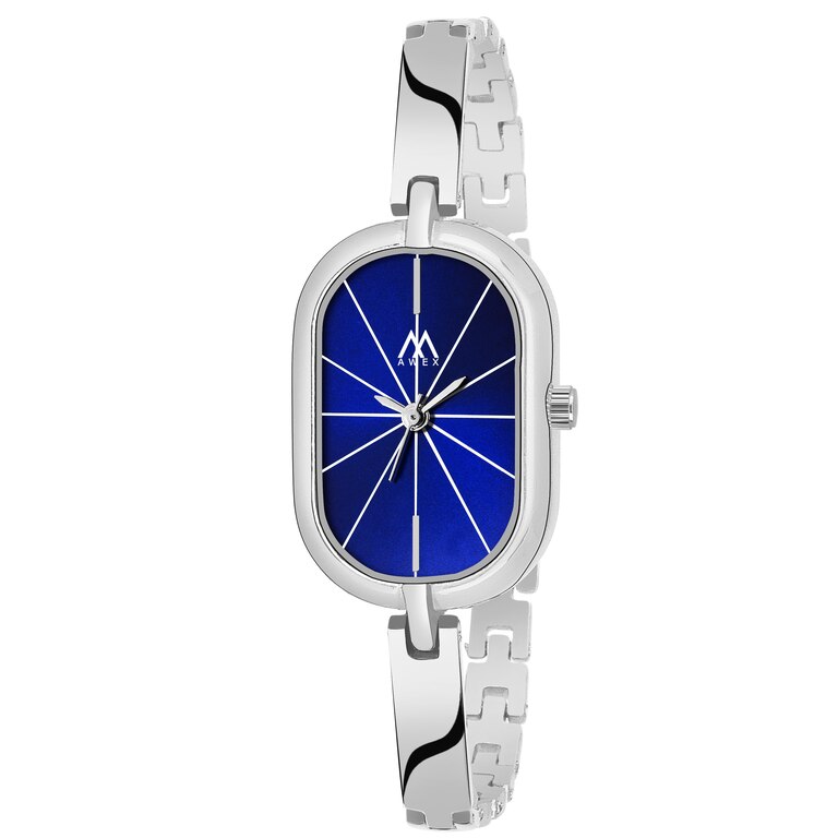 Awex Capsule Blue Premium Look Bracelet Strap Analog Watch - For Women